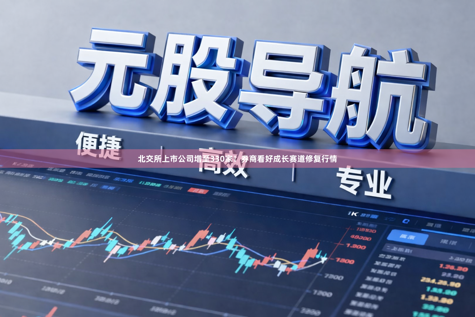 北交所上市公司增至330家！券商看好成长赛道修复行情