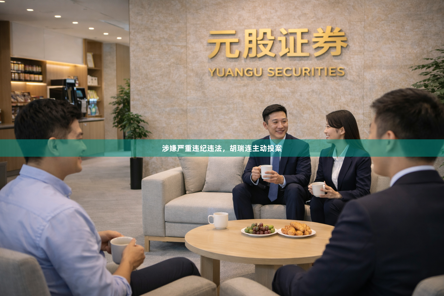 涉嫌严重违纪违法，胡瑞连主动投案